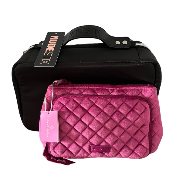Vera Bradley & Nudestix Cosmetic Case Bundle - Picture 2 of 8